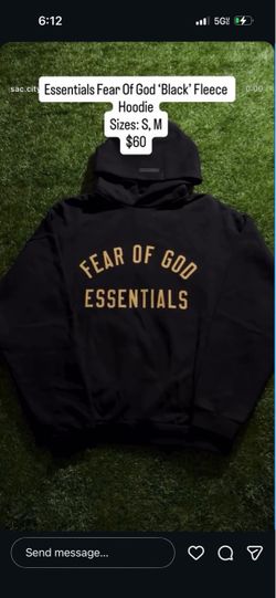 Essentials hoodie for sale
