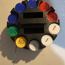 Card Chips With Holder