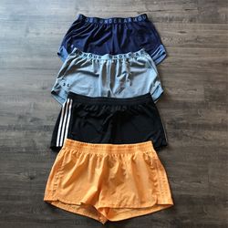 Adidas & Under Armour Women’s Shorts 