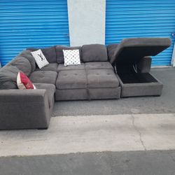 Modern Sectional Couch Gray 🛋 Very Nice 🛋 