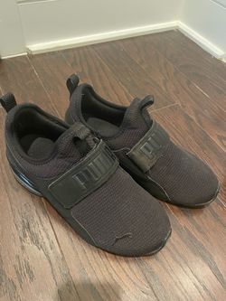 Puma Black Slip-On Sneakers size 7