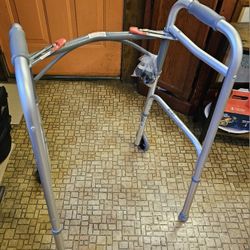 NEW Adjustable Walker With Wheels