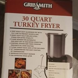 Grillsmith 30qt Turkey Fryer