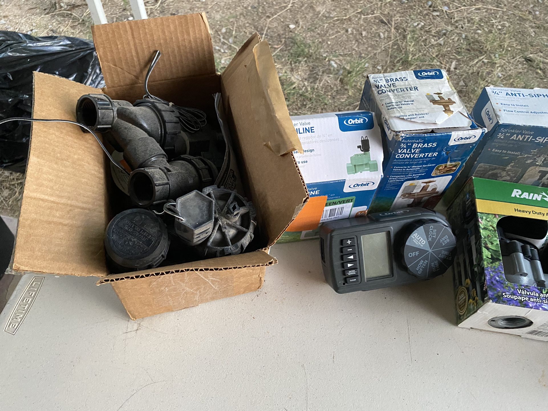 Rainbird And Orbit Misc Sprinkler System Parts