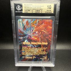 Dragonball Z BGS Slabs