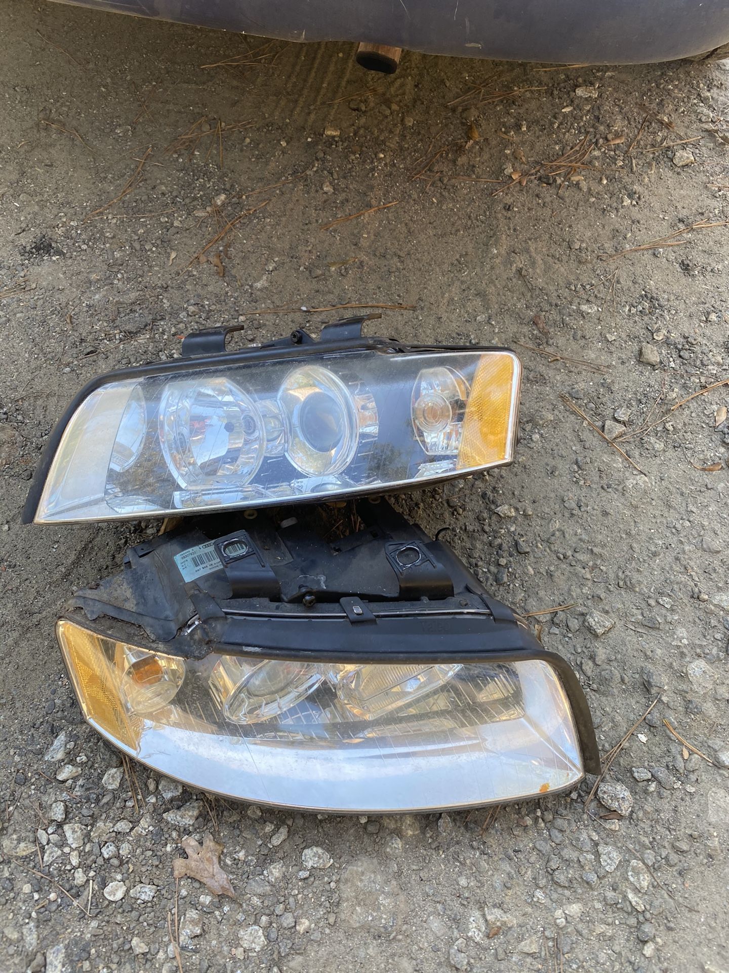 02 Audi A4 headlights