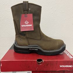 WOLVERINE STEEL TOE BOOTS SIZE 8.5 And 9 