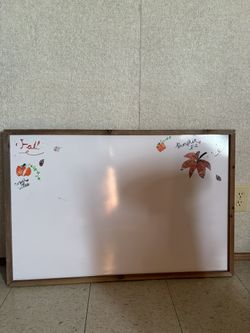 Wooden Frame Whiteboard 