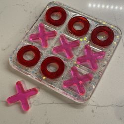 Resin Tic Tac Toe Game X’s And O’s