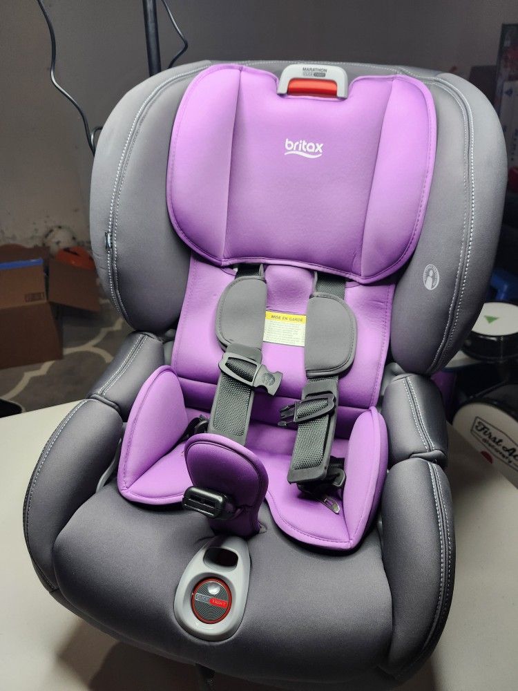 Britax Marathon ClickTight Convertible Car Seat Mod Purple Brand New!!