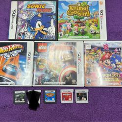 Nintendo DS & Nintendo 3DS Game Lot