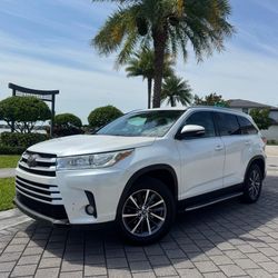 2019 TOYOTA HIGHLANDER XLE 100,632