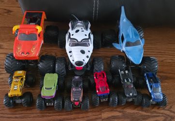 Monster Truck Toy Car Collection Lot