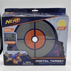 New Nerf N-Strike Digital Target Sharpen Your Skills Lights up Game Mode