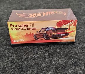 Hot Wheels RLC 1988 Porsche 911 Turbo 3.3 Targa Bronze