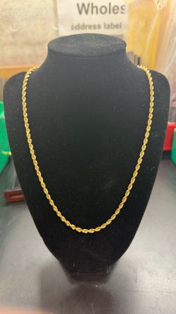 10 k Rope chain 13.7 grams