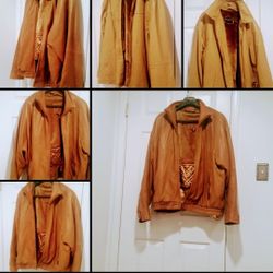 LEATHER SHiRT & LEATHER JACKET