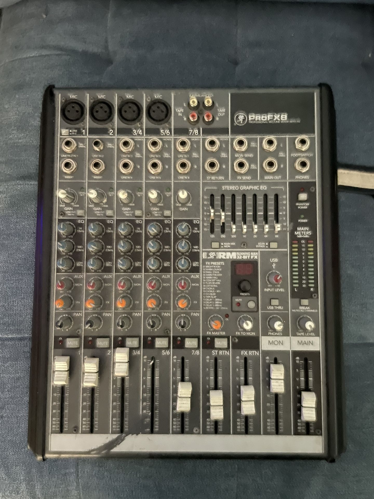 Used Mackie PROFX12 Unpowered Mixer
