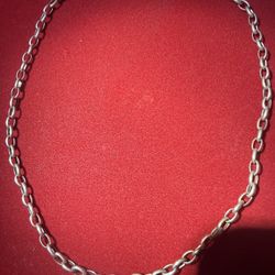 Silver Chain Necklace 