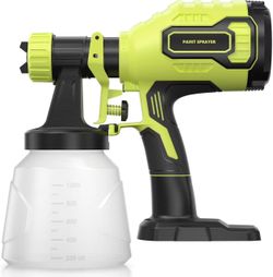 Paint Sprayer Compatible with Ryobi 18V Battery(Battery Not Included)