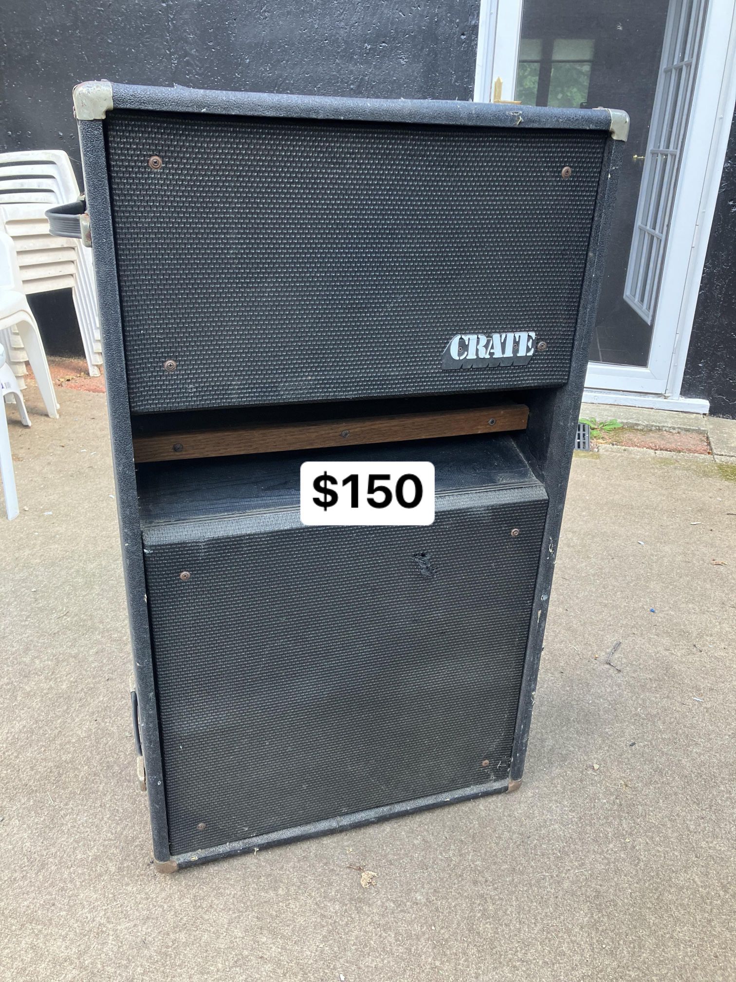 Crate Amp Speaker Cab Vintage (2) Available!!