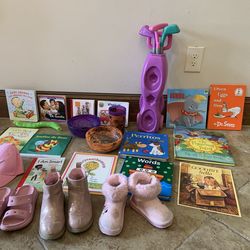 Children’s Books and accessories .