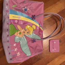 Disney Vintage Tinkerbell Weekender Bag
