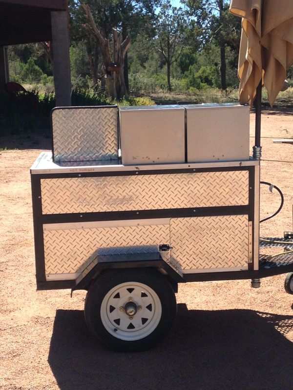 Hotdog cart start you business today four only 1500 dollars
