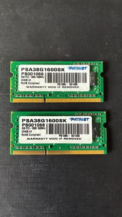 Laptop RAM 16GB (2x8)
