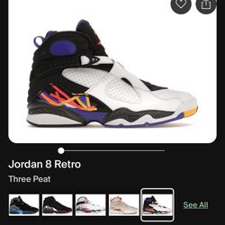 Jordan 8 Three Peat