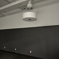 Light Fixtures with White Shades