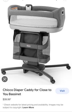 Chicco Close To You Bassinet With Diaper Caddy