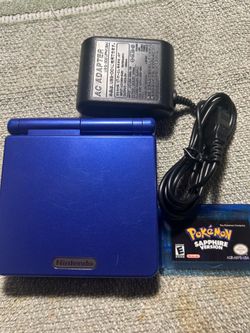 Gameboy Advance SP Blue AGS-001