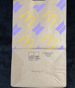 Bts McDonald Bag