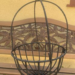 Metal Hanging Planter Basket