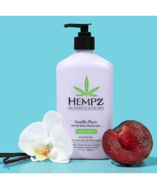 Hempz Vanilla Plum Herbal Body Moisturizer