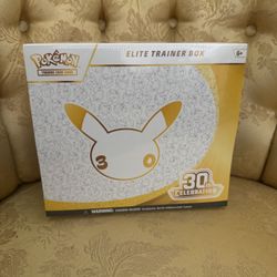 Pokemon TCG: 30th Anniversary ETB Box SEALED