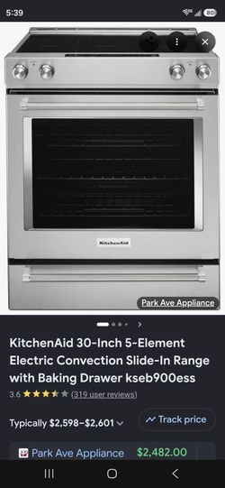 KitchenAid Stove 30w) I Can Help You With Free Delivery Within 10 miles distance
