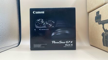 Canon Powershot g7x mark iii