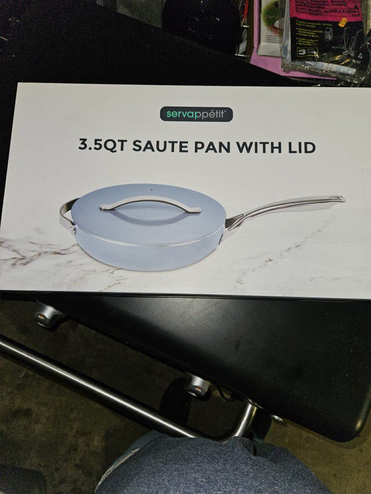 3.5 Qt Saute Pan With Lid