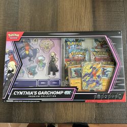 Pokemon TCG Cynthia’s Garchomp EX Box New Sealed Authentic