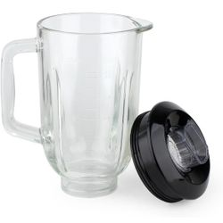 Anbige Replacement Parts 5-Cup Glass Jar With Lid,Compatible With Black&Decker Blender