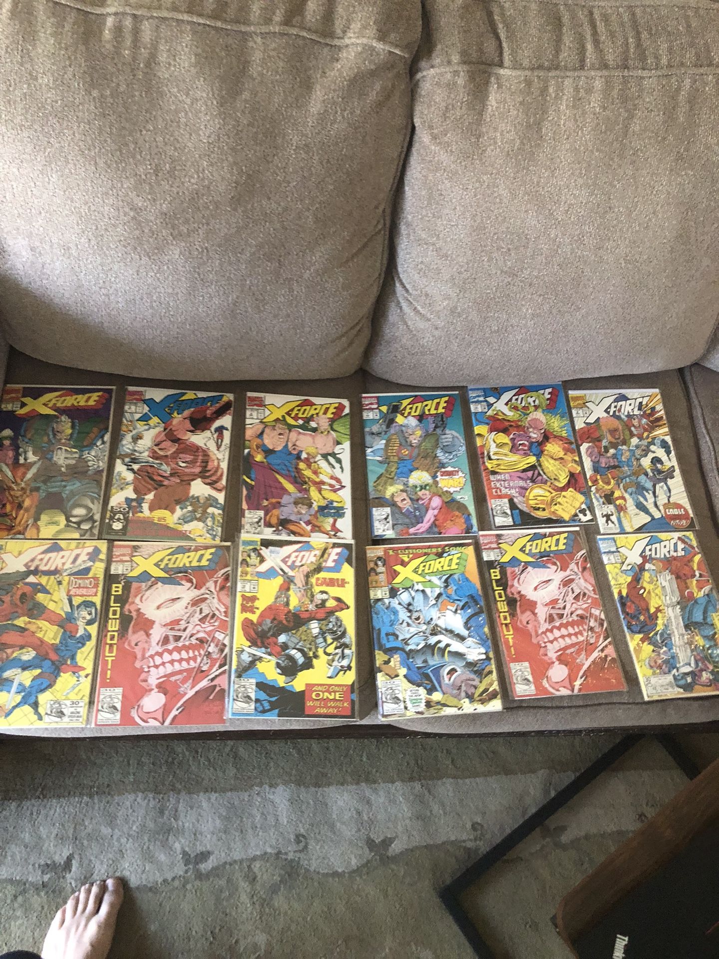 X-force 1-17 All Mint Condition