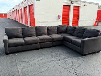 Dark Gray Oversized Sectional – Free Curbside Delivery