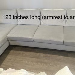 Custom Interior Define Sloane sectional sofa 