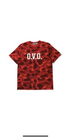 DS OVO X BAPE Color Camo Tee