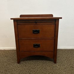 Solid Wood Side Table Set 