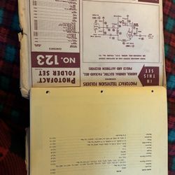 Sam's Photofact Folder Set No 123