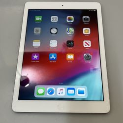 Apple iPad Air 1st Gen White A1474 16GB Tablet iOS 12 w/ Charger - $39