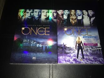 Once Upon A Time seasons 1&2 DVD’s